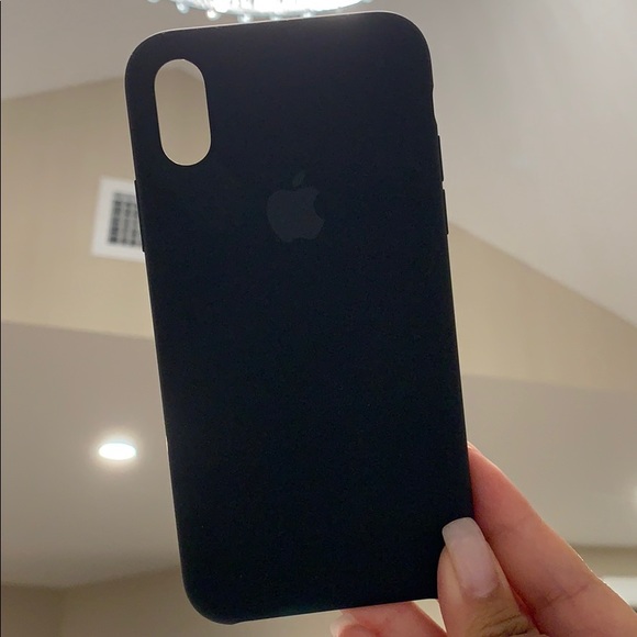 Accessories Iphone Xs Silicone Case Black Poshmark